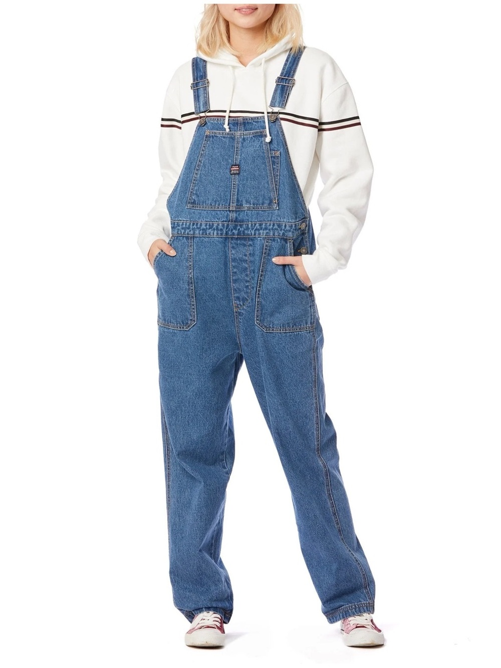Unionbay Vintage 90s Y2K Women’s Sz S Denim Overalls Retro Cotton Classic